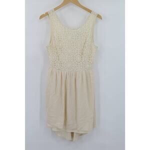 Dina Be lace short elegant dress womens large fairycore cottagecore romantic